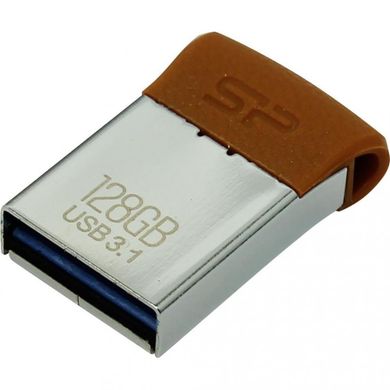 Flash память Silicon Power 128 GB Jewel J35 Brown (SP128GBUF3J35V1E) фото