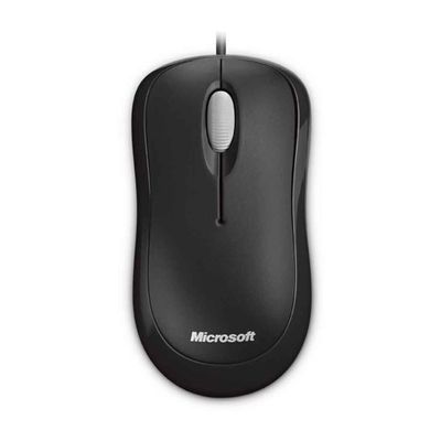 Миша комп'ютерна Microsoft Basic USB Black (4YH-00007) фото