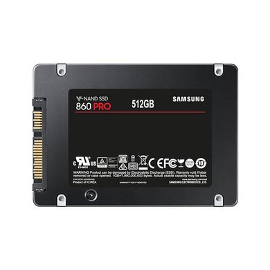 SSD накопитель Samsung 860 PRO 512 GB (MZ-76P512BW) фото