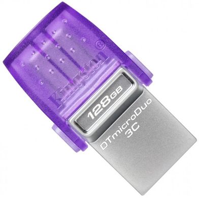 Flash пам'ять Kingston 128 GB DataTraveler microDuo 3C (DTDUO3CG3/128GB) фото