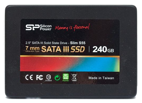 SSD накопичувач Silicon Power Slim S55 SP240GBSS3S55S25 фото