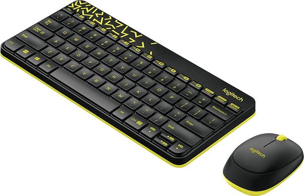 Комплект (клавіатура+миша) Logitech MK240 Black USB (920-008213) фото