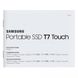 Samsung T7 Touch 500 GB Silver (MU-PC500S/WW) подробные фото товара
