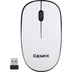 Миша комп'ютерна Gemix GM195 White фото