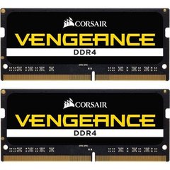 Оперативна пам'ять Corsair 32 GB (2x16GB) SO-DIMM DDR4 3200 MHz Vengeance (CMSX32GX4M2A3200C22) фото