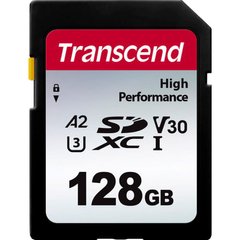 Карта памяти Transcend 128 GB SDXC Class 10 UHS-I U3 330S TS128GSDC330S фото