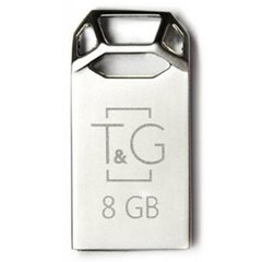 Flash пам'ять T&G 8GB 110 Metal Series Silver (TG110-8G) фото