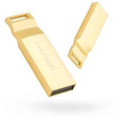 Flash память Exceleram 64 GB U2 Series Gold USB 2.0 (EXP2U2U2G64) фото