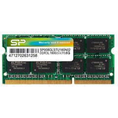 Оперативна пам'ять Silicon Power 8 GB DDR3L 1600 MHz (SP008GLSTU160N02) фото