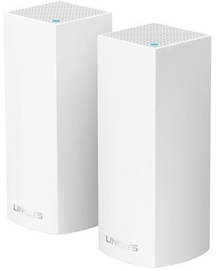 Маршрутизатор та Wi-Fi роутер Linksys VELOP WHOLE HOME MESH WI-FI SYSTEM PACK OF 2 (WHW0302) фото