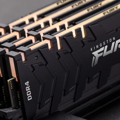 Оперативна пам'ять Kingston FURY 32 GB (2x16GB) DDR4 3200 MHz Renegade RGB (KF432C16RB1AK2/32) фото