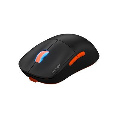 Миша комп'ютерна HATOR Quasar 2 PRO Wireless Black/Orange (HTM560BO) фото