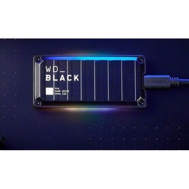 SSD накопитель WD 1TB USB 3.2 Gen 2 Type-C WD BLACK P40 Game Drive WDBAWY0010BBK-WESN фото