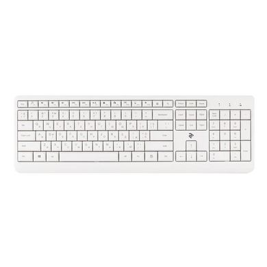 Клавіатура 2E KS220 WL White (2E-KS220WW) фото