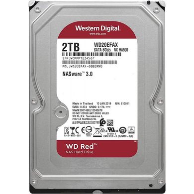 Жесткий диск WD Red Plus 2 TB (WD20EFPX) фото