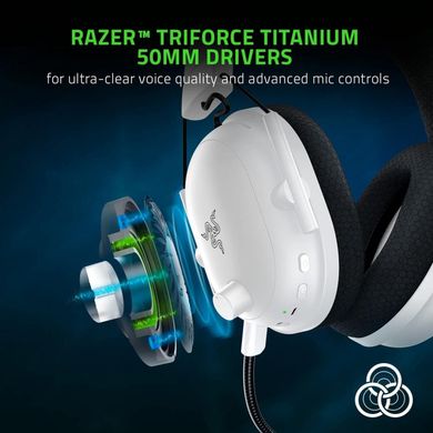 Навушники Razer Blackshark V2 Pro WL White Edition (RZ04-03220300-R3M1) фото