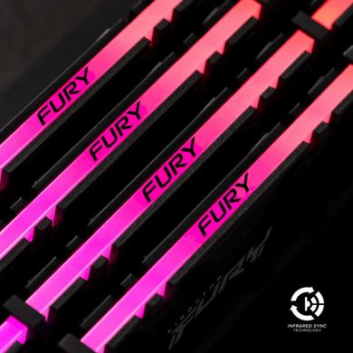 Оперативная память Kingston FURY 32 GB (2x16GB) DDR4 3200 MHz Renegade RGB (KF432C16RB1AK2/32) фото