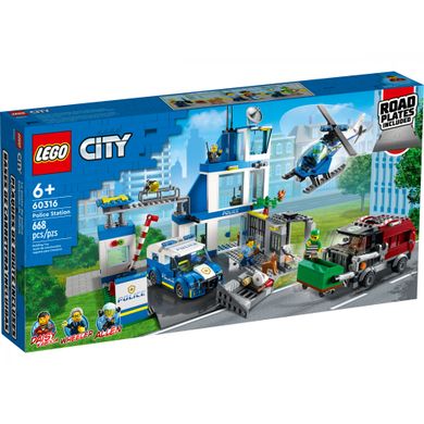 Конструктор LEGO LEGO City Полицейский участок (60316) фото