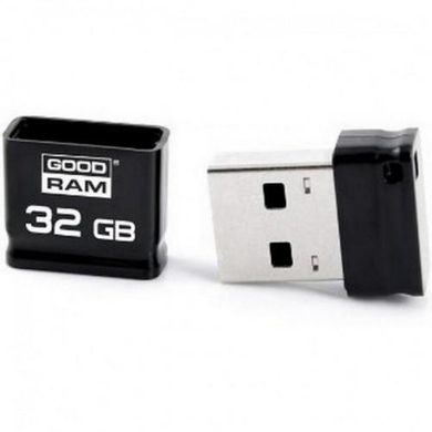 Flash пам'ять GOODRAM 32 GB Piccolo Black (UPI2-0320K0R11) фото