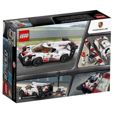 Конструктор LEGO LEGO Speed Champions Porsche 919 Hybrid 163 детали (75887) (5702016110258) фото