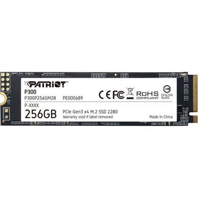 SSD накопичувач PATRIOT P300 256 GB (P300P256GM28) фото