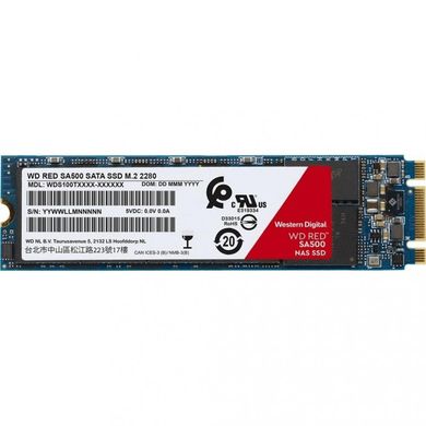 SSD накопитель WD Red SA500 1 TB (WDS100T1R0B) фото