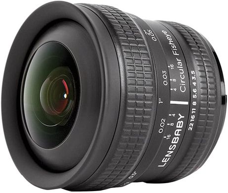 Об'єктив Lensbaby 5.8mm f/3.5 Circular Fisheye Lens (для Nikon) фото