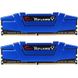 G.Skill 16 GB (2x8GB) DDR4 2400 MHz Ripjaws V Blue (F4-2400C15D-16GVB) детальні фото товару