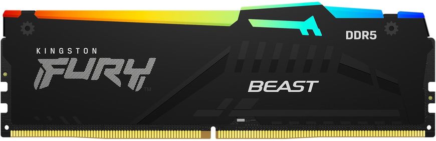 Оперативная память Kingston FURY 16 GB DDR5 6000 MHz Beast RGB (KF560C40BBA-16) фото