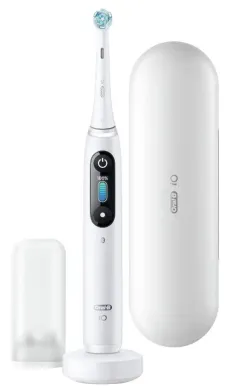 Електричні зубні щітки Braun Oral-B iO Series 8 iOM8.1A1.1BD White Alabaster фото