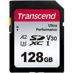 Карта памяти Transcend 128 GB SDXC UHS-I U3 V30 A2 340S TS128GSDC340S фото