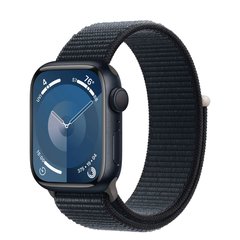 Смарт-часы Apple Watch Series 9 GPS 41mm Midnight Aluminum Case w. Midnight Sport Loop (MR8Y3) фото