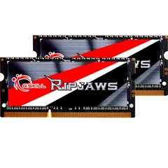 Оперативна пам'ять G.Skill 16 GB (2x8GB) DDR3L 1600 MHz Ripjaws Laptop Memory (F3-1600C9D-16GRSL) фото