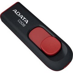Flash пам'ять ADATA 32 GB C008 Black/Red AC008-32G-RKD фото