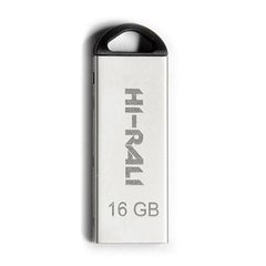 Flash пам'ять Hi-Rali 16GB Fit Series USB 2.0 Silver (HI-16GBFITSL) фото