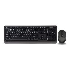 Комплект (клавиатура+мышь) A4Tech Fstyler FG1010 Black/Grey фото