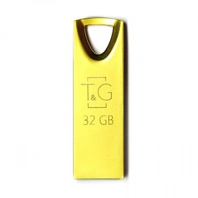 Flash память T&G 32GB 117 Metal Series Gold (TG117GD-32G) фото