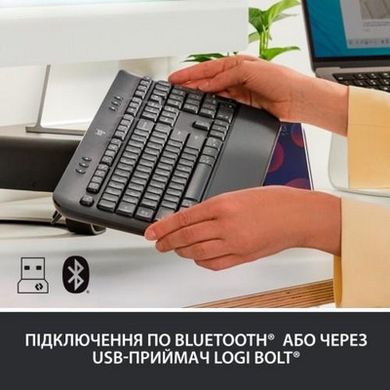 Клавиатура Logitech Signature K650 USB/Bluetooth Graphite (920-010945) фото