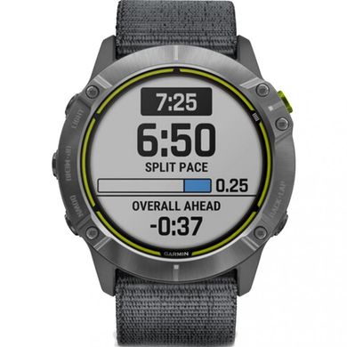 Смарт-часы Garmin Enduro Steel with Gray UltraFit Nylon Strap (010-02408-00) фото