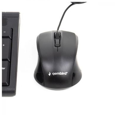 Комплект (клавіатура+миша) Gembird KBS-UM-03-UA Black USB фото