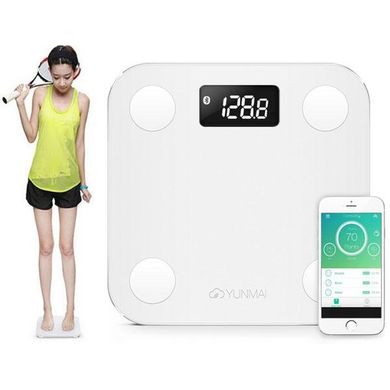 Весы напольные Yunmai Mini Smart Scale White (M1501-WH) фото