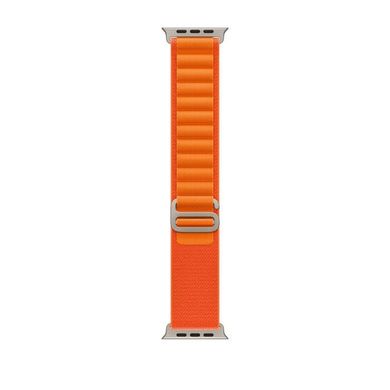Смарт-часы Apple Watch Ultra GPS + Cellular 49mm Titanium Case with Orange Alpine Loop - Small (MNHA3/MNHH3) фото
