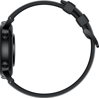 Смарт-годинник Huawei Honor Magic Watch 2 Hebe-B19 Agate Black 42mm Black Fluoroelastomer Strap фото