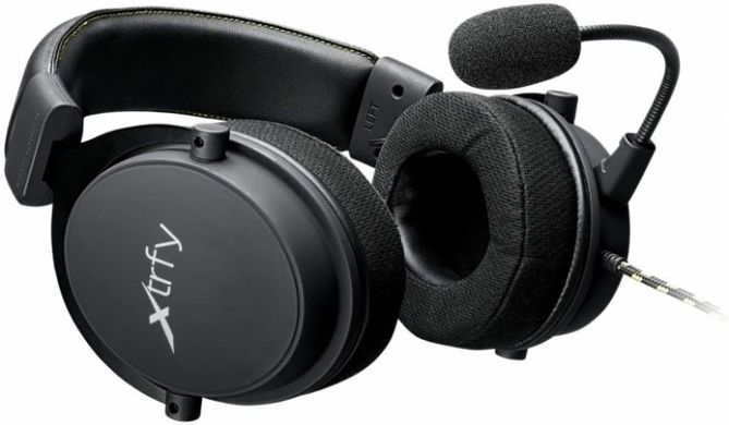 Навушники Xtrfy H2 Black (XG-H2) фото
