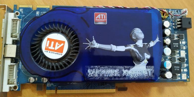 Sapphire PCI-Ex Radeon X1950 GT 256MB GDDRIII (256bit) (БУ)