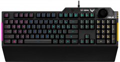 Клавіатура ASUS TUF Gaming K1 USB Black Ru (90MP01X0-BKRA00) фото