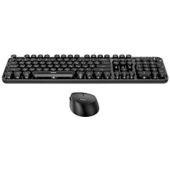 Комплект (клавіатура+миша) HOCO DI25 Palladis Black (DI25B) фото