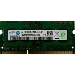 Оперативна пам'ять Samsung 2 GB SO-DIMM DDR3 1600 MHz (M471B5773DH0-CK0) фото