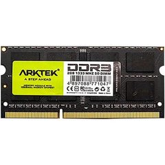 Оперативна пам'ять ARKTEK 2 GB SO-DIMM DDR3 1333 MHz (AKD3S2N1333) фото
