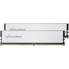 Оперативна пам'ять Exceleram 16 GB (2x8GB) DDR4 3200 MHz Black&White (EBW4163216AD) фото